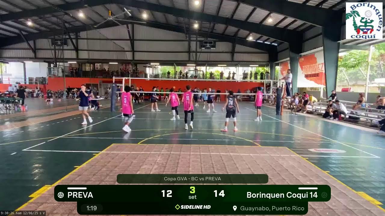 Borinquen Coqui 14 vs. PREVA (2025.12.06)