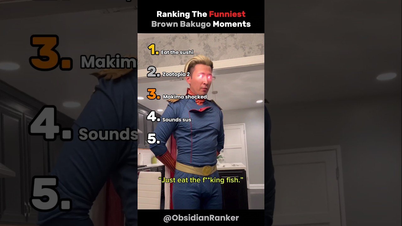 Ranking Funniest Brown Bakugo Moments. (part-2)