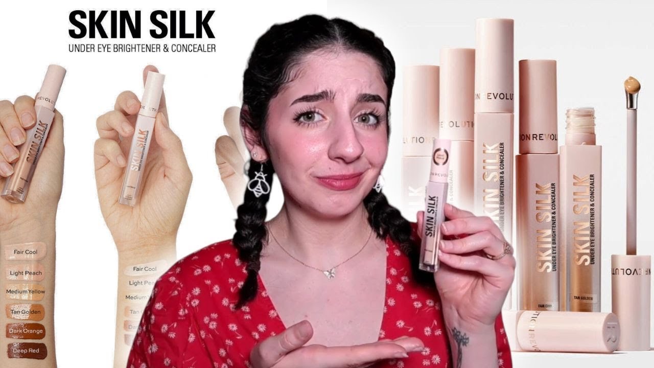 Does This Revolution Skin Silk Brightener & Concealer REALLY Work? | 8HR Wear Test + Review