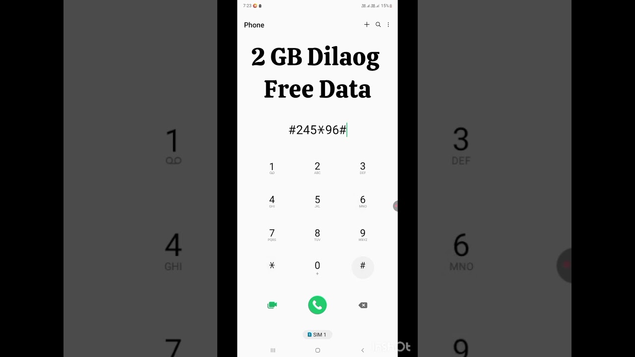 2 GB Dialog free data #shorts #freedata #data dialog# free data sinhala, #dialog free data sinhala