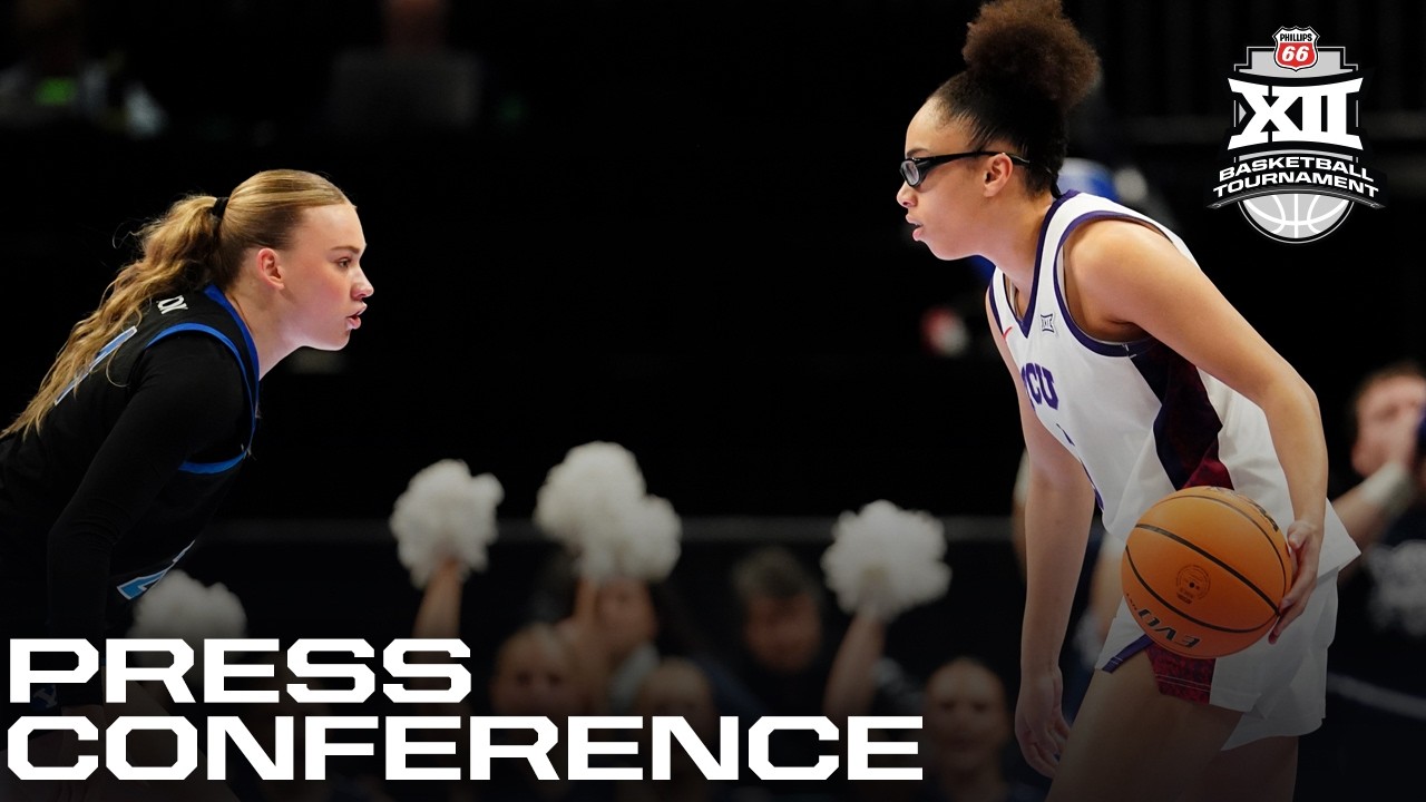 BYU vs. TCU Press Conference | 2026 Phillips 66 Big 12 Women’s Basketball Tournament