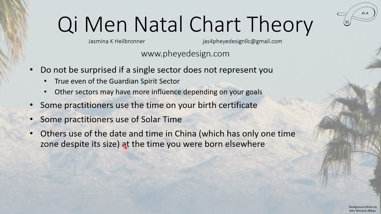 Natal Qi Men Chart: Guardian Sector Theory