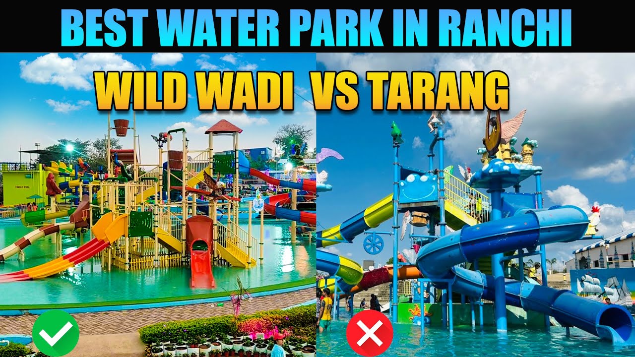Best Water Park in Ranchi Wild Wadi VS Tarang Full Detailed Review #wildwadi  #tarangwaterpark