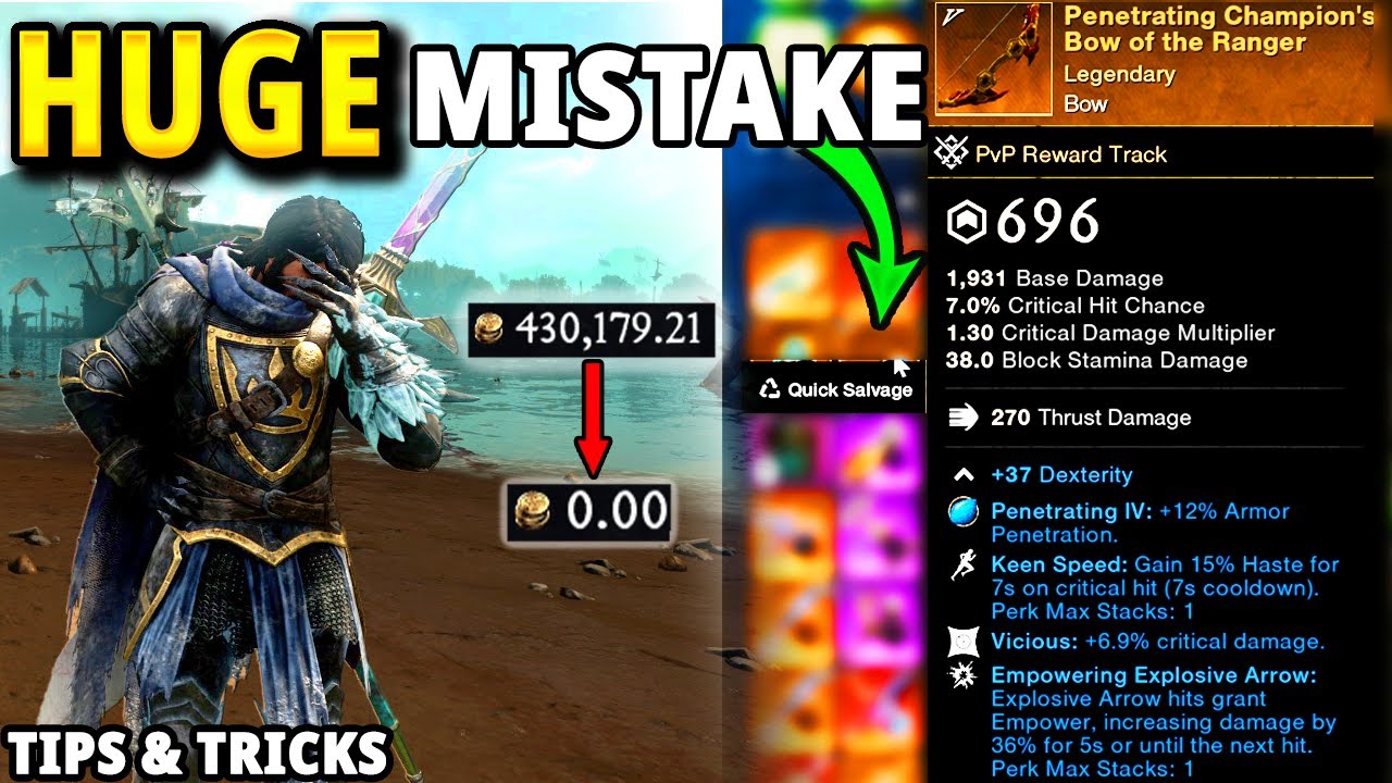 17 Secrets Every New World Player NEEDS to Know!