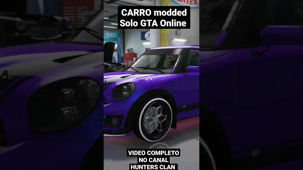 Como Fazer Carro Mod em 1 minuto no GTA Online SOLO F&aacute;cil