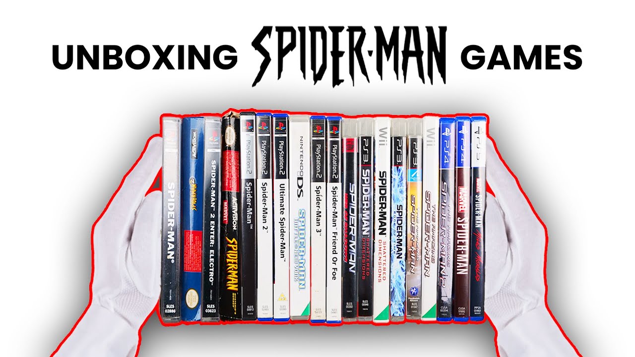 Evolution of Spider-Man Games (2000-2023)