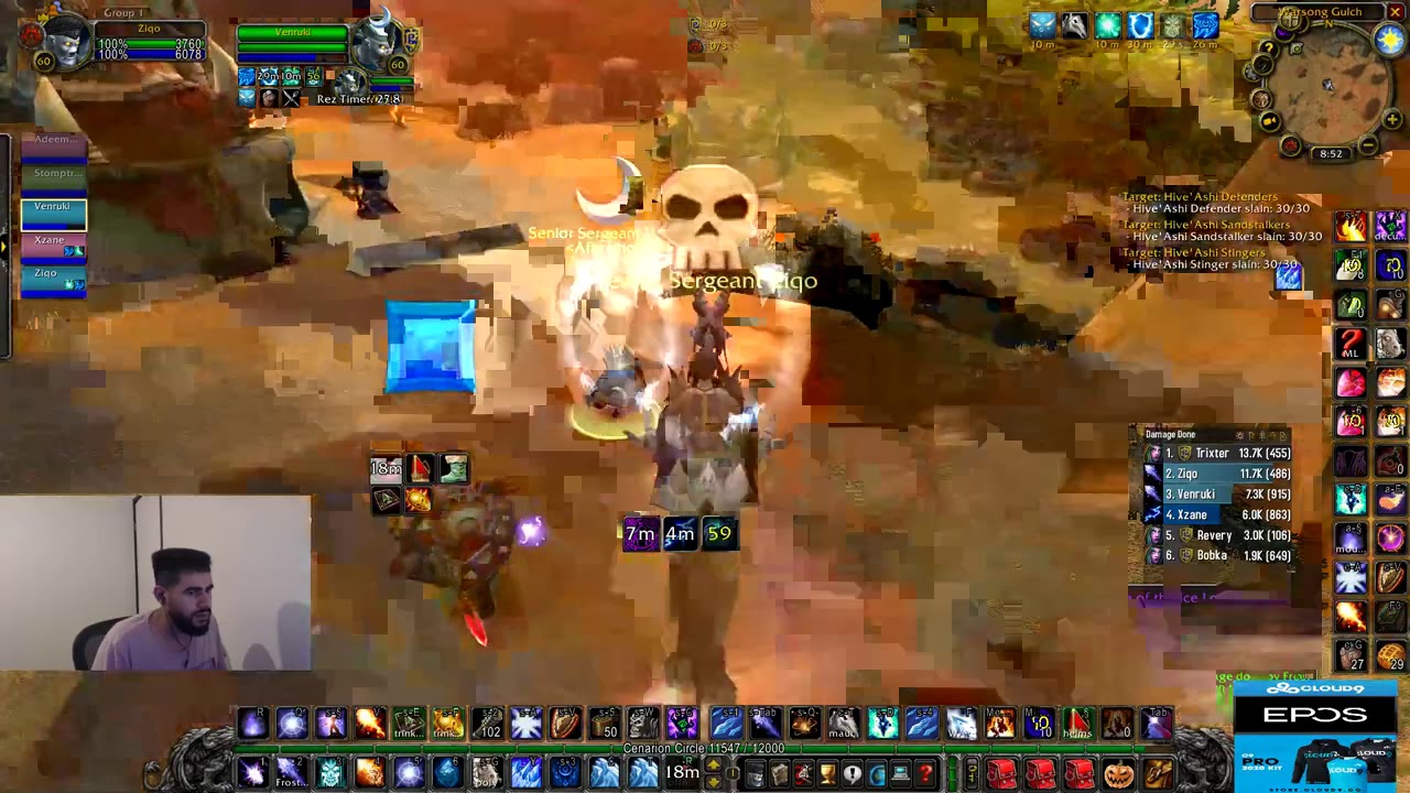 Ziqo - Deep Lower Bracket - CDL 3v3 - WoW Classic Day 386