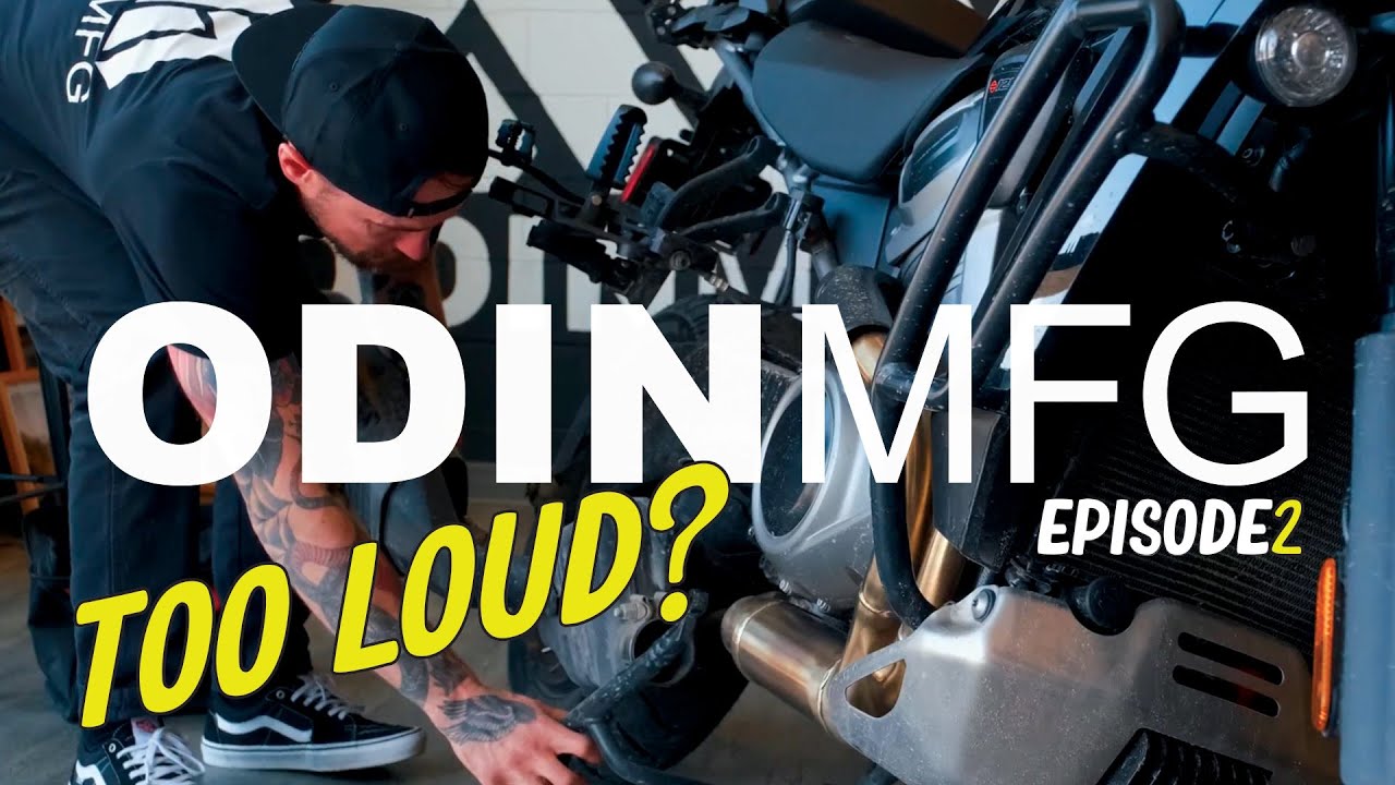 Odin Mfg Day in the Life Episode 2 - TBR Racing Pipe Install On The New Harley Pan America