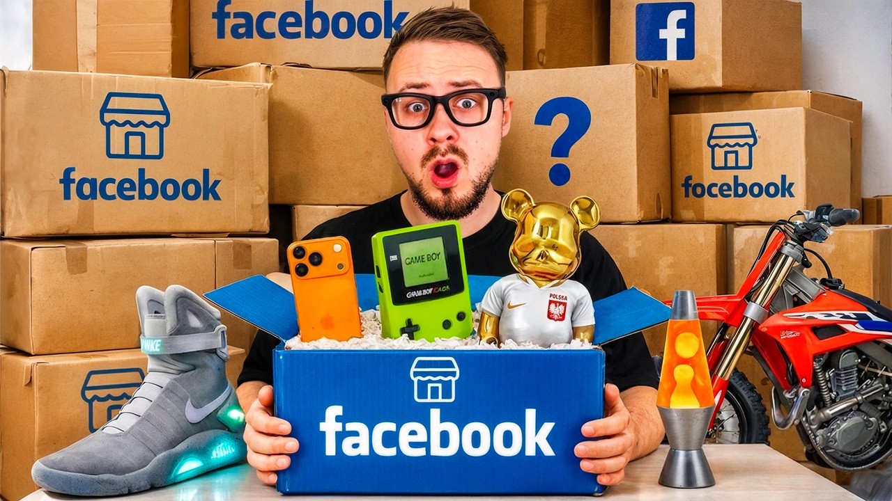 Kupiliśmy MYSTERY BOXY z FACEBOOK MARKETPLACE