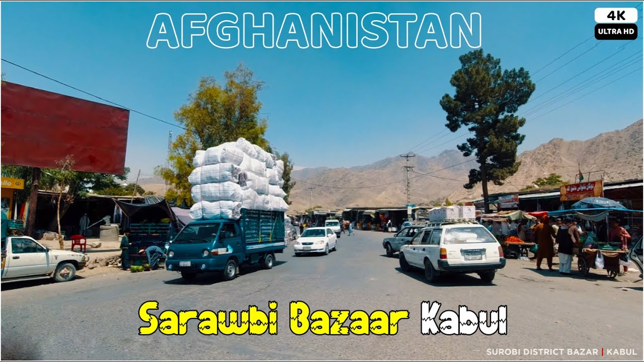 Sarawbi | Bazaar | Kabul | Afghanistan | 4K