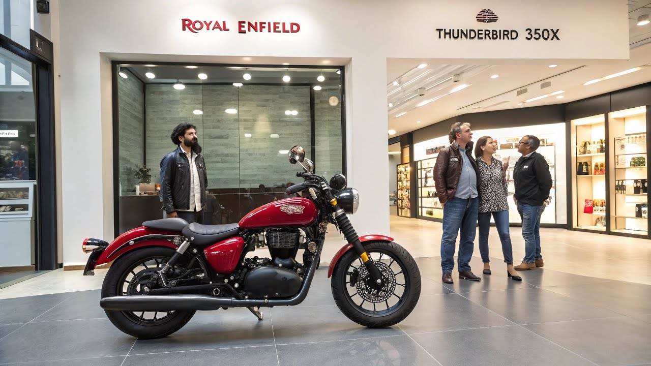 Наконец-то представлен новый Royal Enfield Thunderbird 350X 2025 года.!!