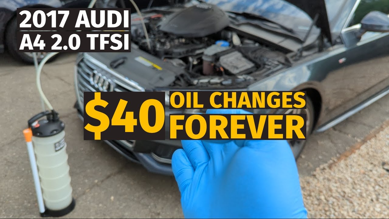 This Cost Me Less Than 40 Dollars - Audi A4 (B9) Oil Change Guide (2016 to Present)