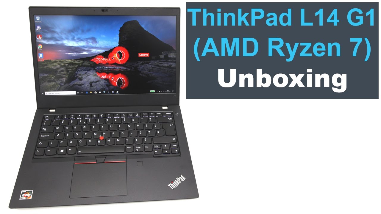 ThinkPad L14 (AMD) Распаковка и практическое использование