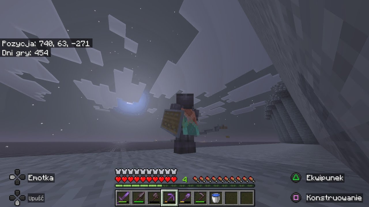 Gramy w minecraft