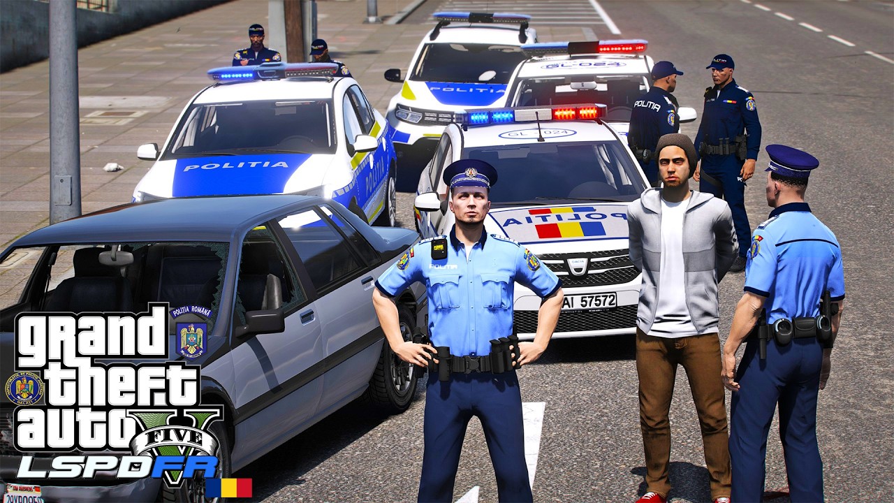 CUM SA FURI O MASINA DE FATA CU POLITIA - GTA 5 - POLITIA OP - LSPDFR