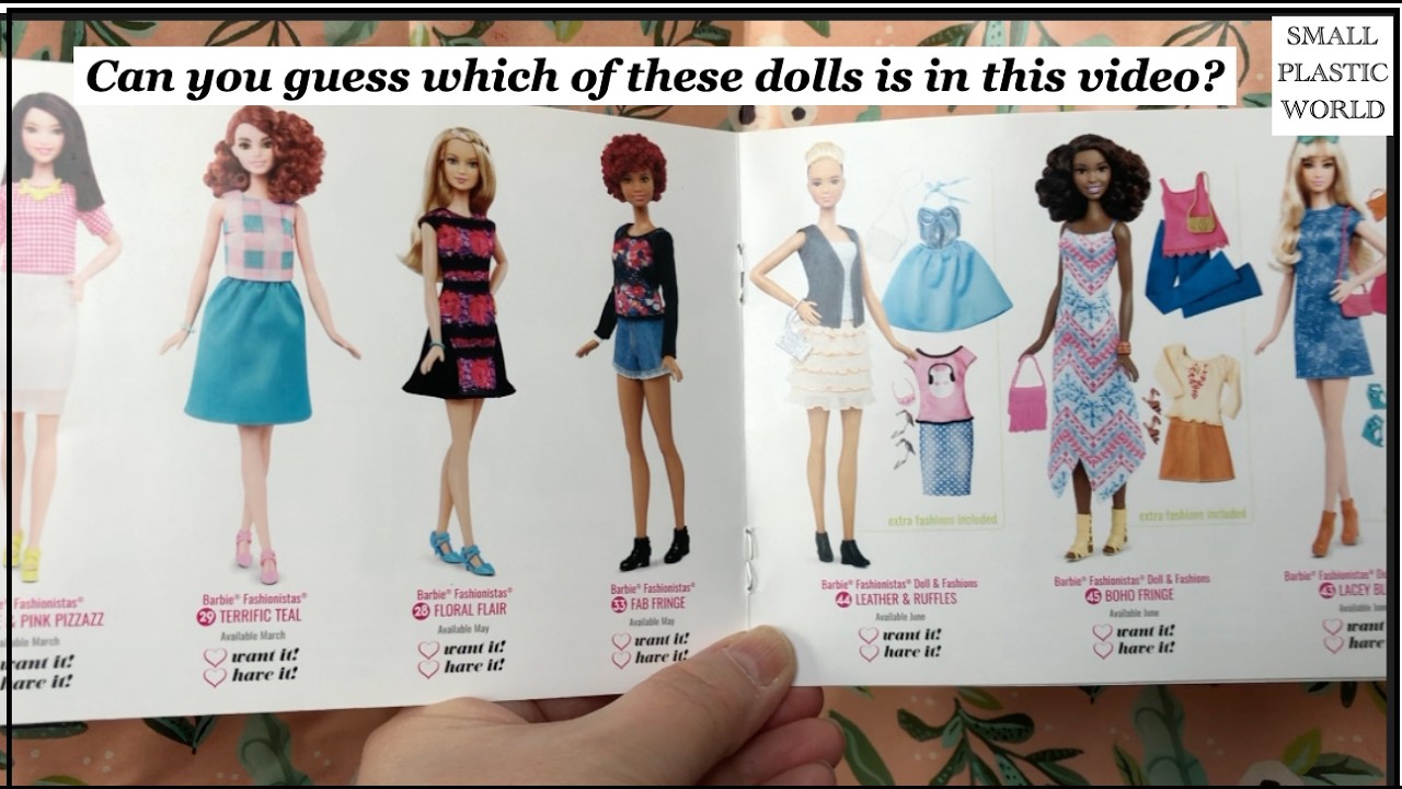 2016 Tall Fashonistas: Let's take a look at one of these dolls! Can you guess which one?