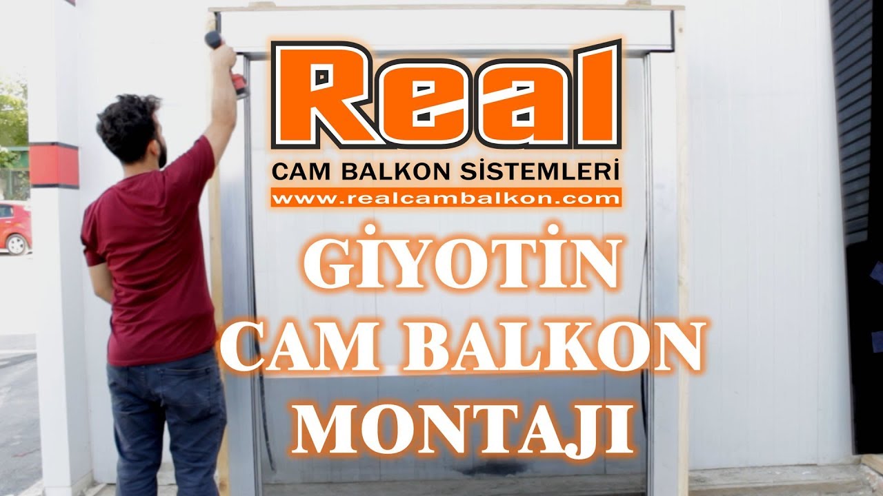 Giyotin Cam Balkon Montajı | REAL CAM BALKON