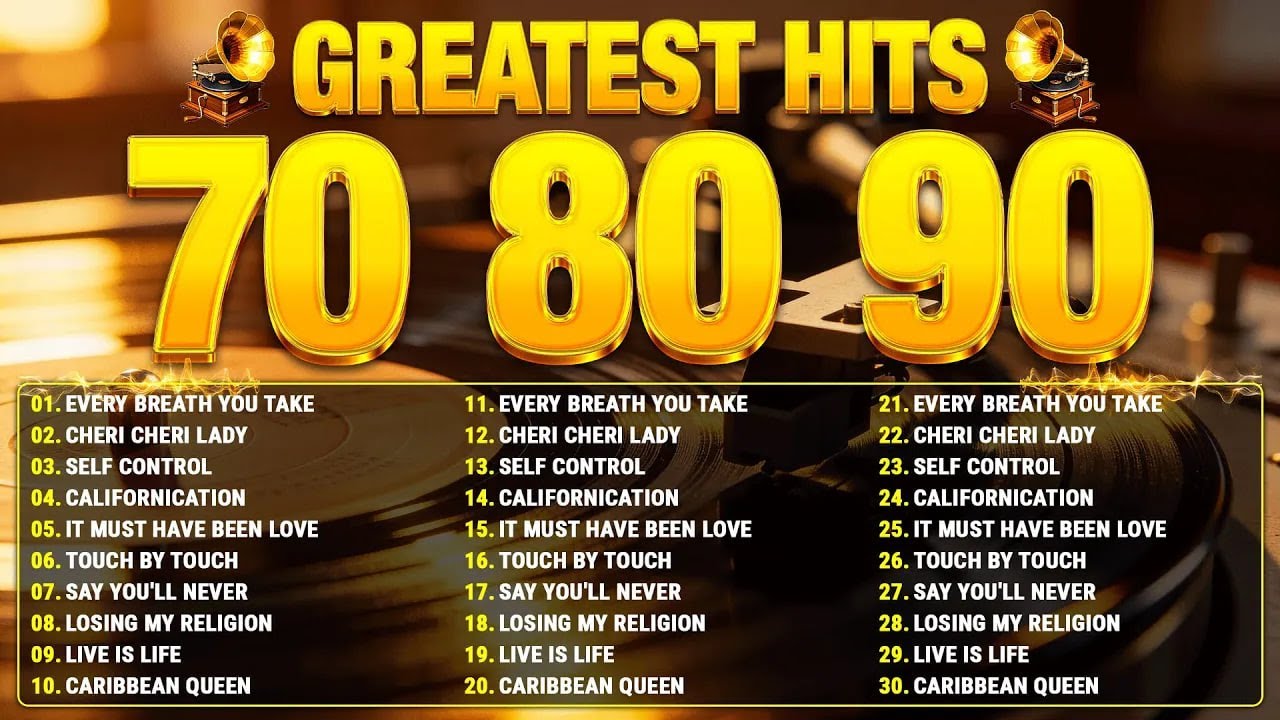 Best Music Hits 70s 80s 90s Playlist 📀 Greatest Hits 70s 80s 90s Oldies Music 1886 📀 Music Hits 80s