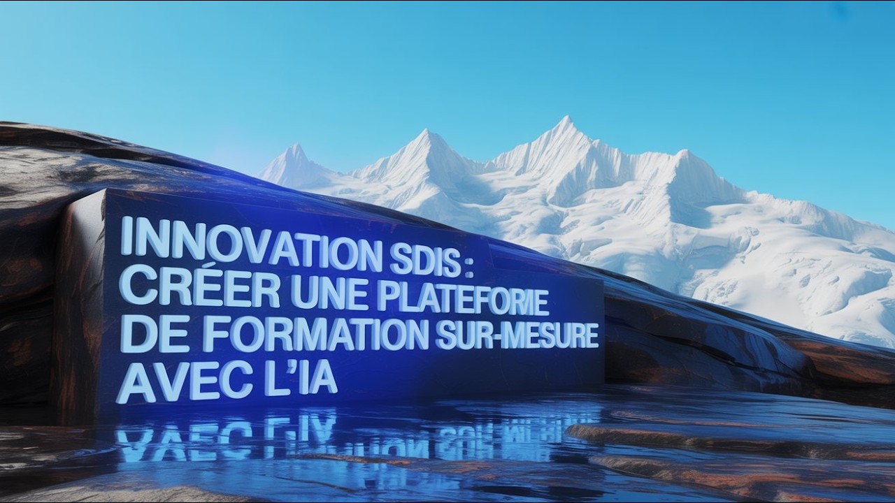Innovation SDIS : Créer une plateforme de formation sur-mesure avec l'IA (Claude & Windsurf)
