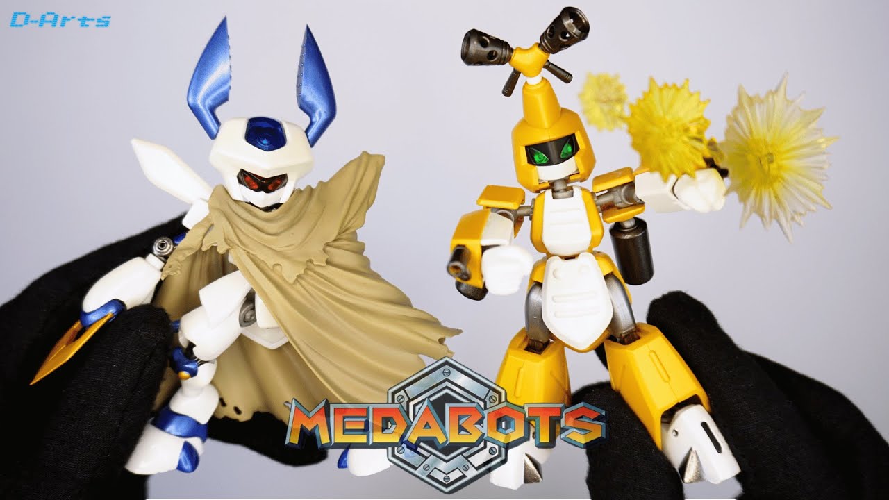 Remember Medabots!? Metabee vs. Rokusho Unboxing | ASMR | D-Arts 2011