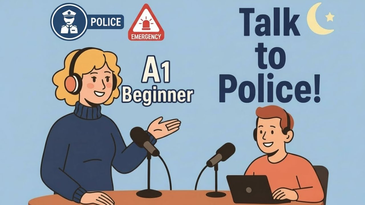 Police Encounters: The "Survival English" You Need to Know | ENGLISH PODCAST