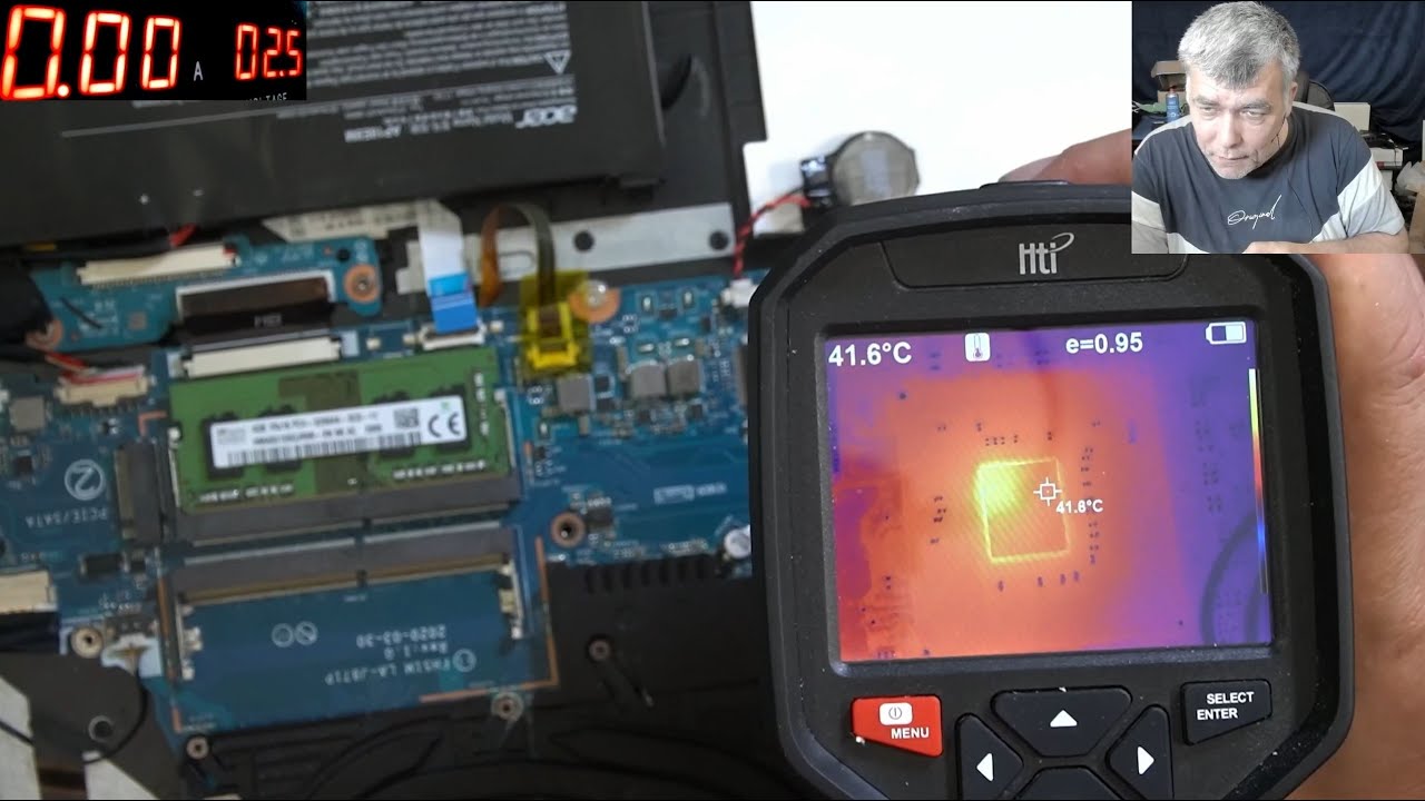 Acer Nitro 5 - comes on with no picture - 'Christmas lights chipset'