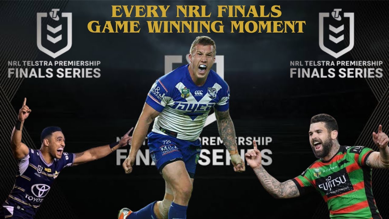 Every NRL Finals Game Winning Moment Ranked From Worst To Best (NRL) - GGOA Clips #20 