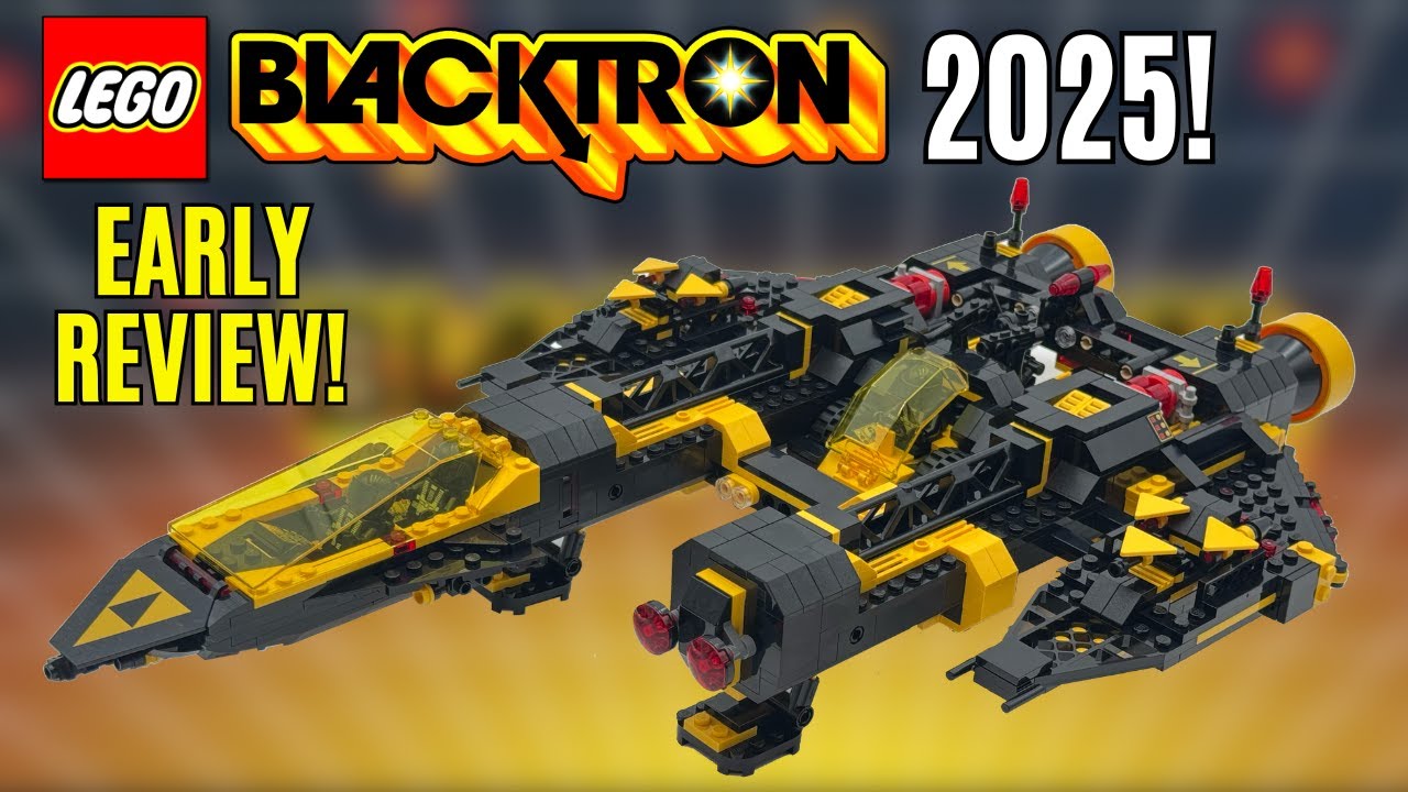 LEGO Blacktron 2025 EARLY REVIEW: 10355 Renegade