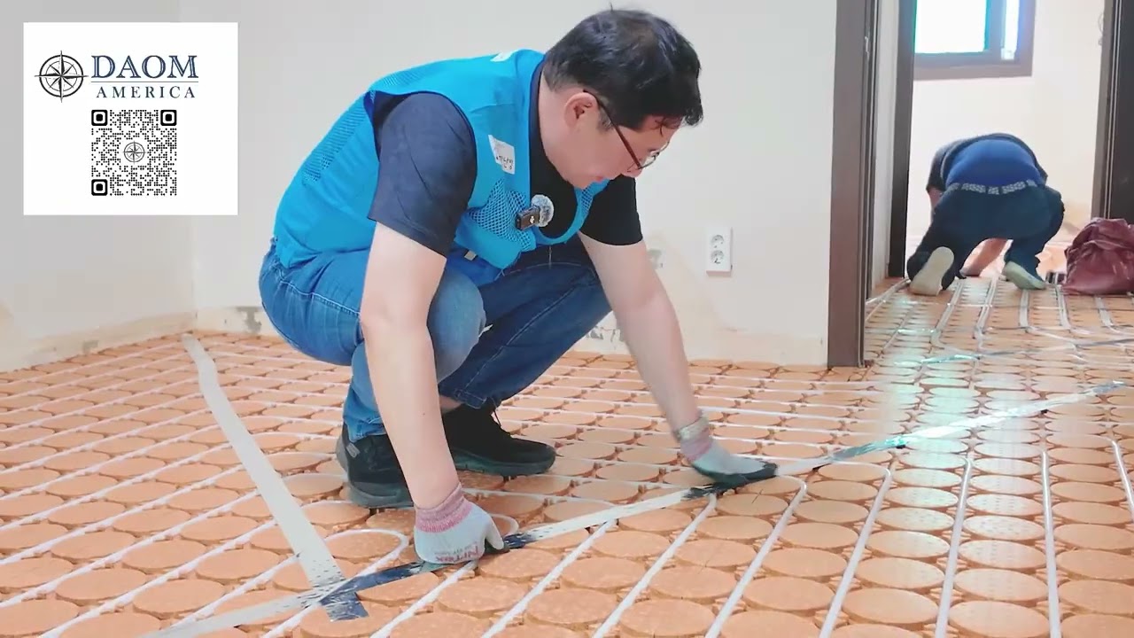 Sistema DAOM | Instalación de piso radiante en edificio de 30 años