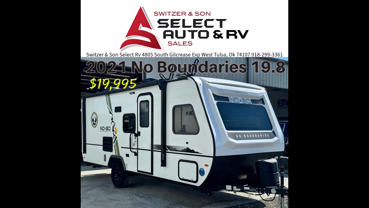 2021 No-Boundaries 19.8 With Bunks! #rv #rvlifestyle #gorving