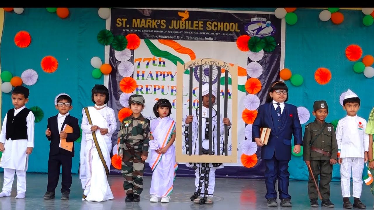 Republic Day Celebrations @STMARKSJUBILEESCHOOL (2026)#republicday #republicdaycelebration 