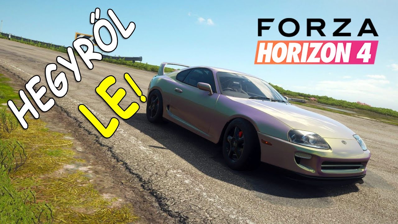 Hegyről LE! #26 | Forza Horizon 4 | Toyota Supra '98