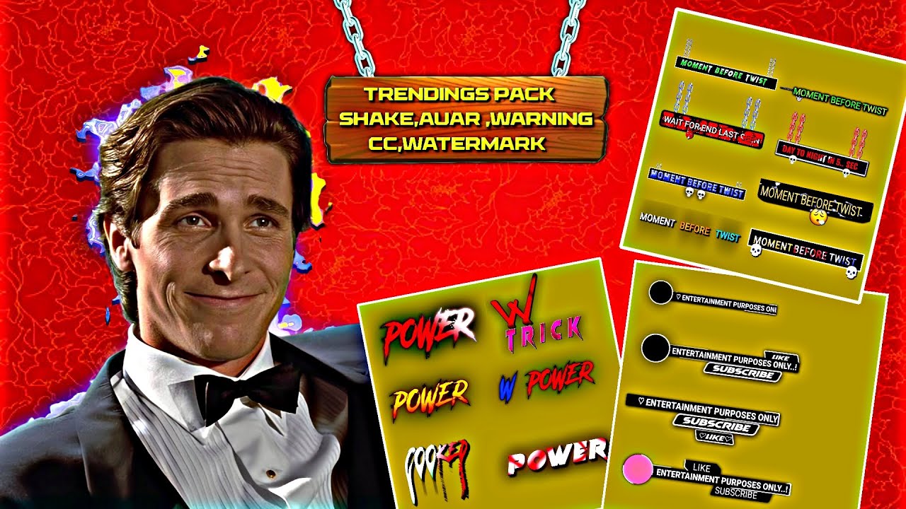 Trending Troll Face Editing Pack [ ALIGHT MOTION ] SHAKES,CC, TRANSITION, WARNING AND MANY MORE.