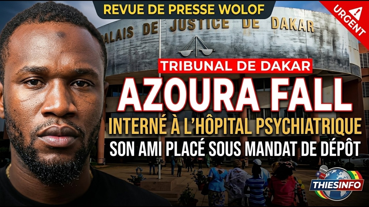 Revue de Presse Wolof Thies info Senegal du 12 Mars 2026