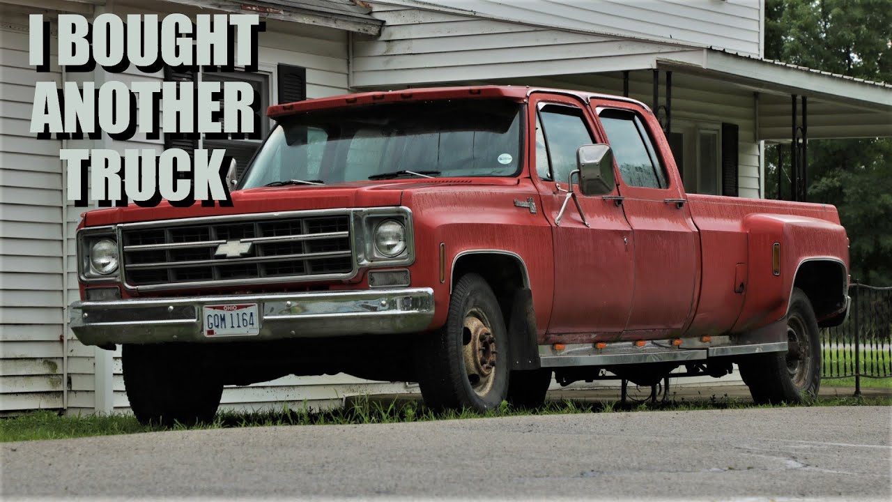 I bought a 454 CREW CAB SQUAREBODY DUALLY / American Detour