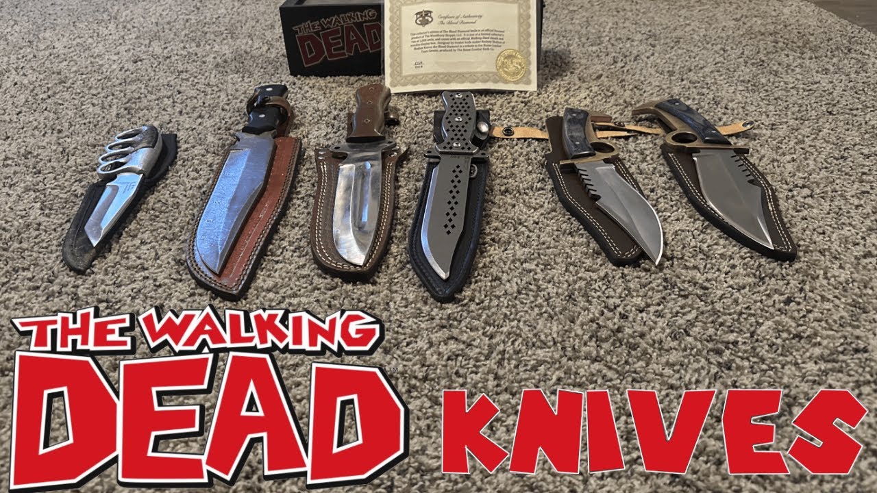 How I got all of my Walking Dead Knives...