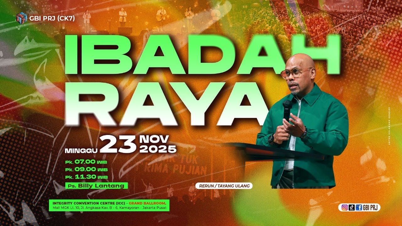 SUARA SIAPA YANG KITA DENGAR? - Ps. Billy Lantang - Onsite I - III 23 November &lsquo;25