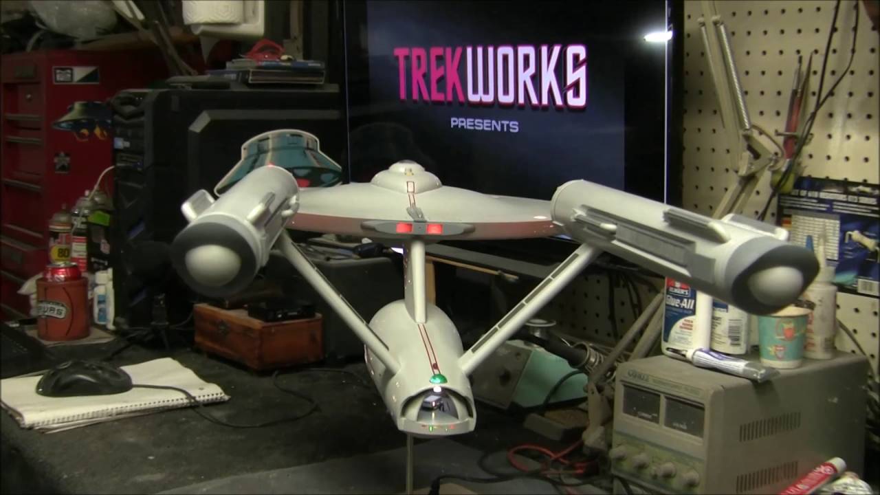 Star Trek 1:350 Scale U.S.S Enterprise Model Available For Collectors