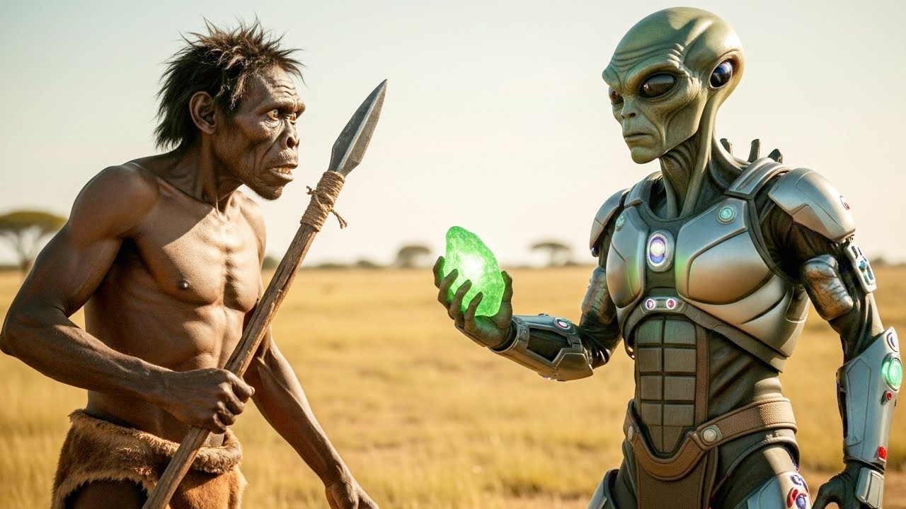 Life 4.1 million years ago | The first alien contact with prehistoric humans
