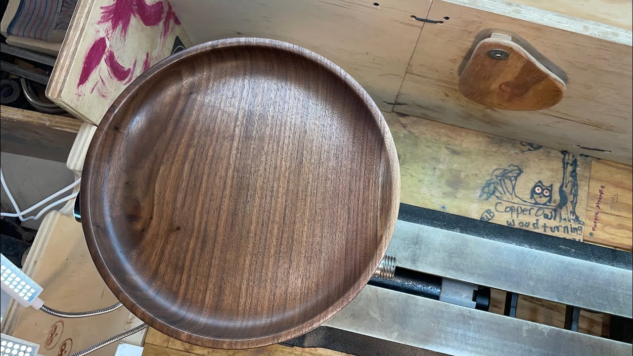 Grab Round Thin Wood for Quick Long Lasting PLEASURE - Woodturning A STUNNING Platter