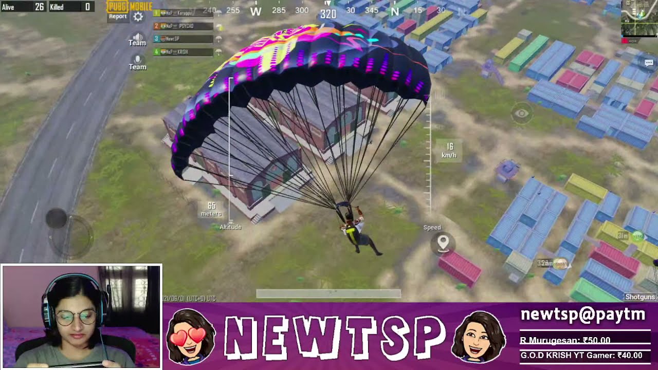 PUBG MOBILE LIVE TAMIL 🔴 Fun gameplay with NewtSP & Squad @KaruppuVella