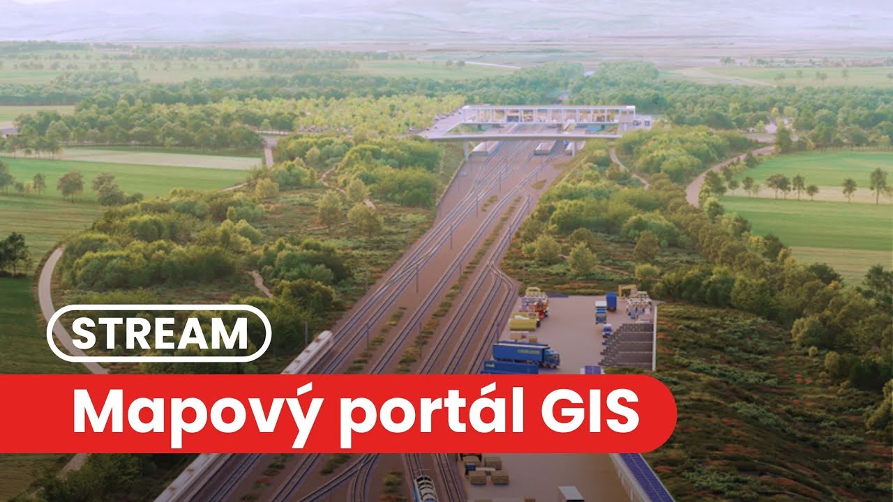 Využití mapového portálu GIS v přípravě vysokorychlostních tratí a na konvenční železnici