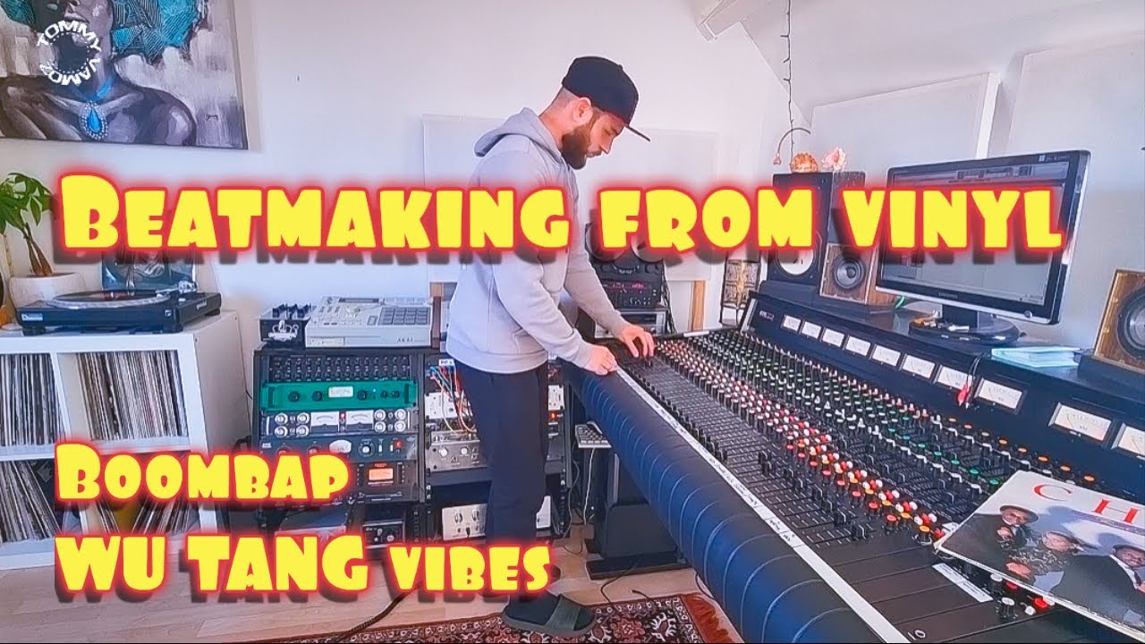 Битмейкинг из винила - Akai MPC - бумбап WU TANG vibes
