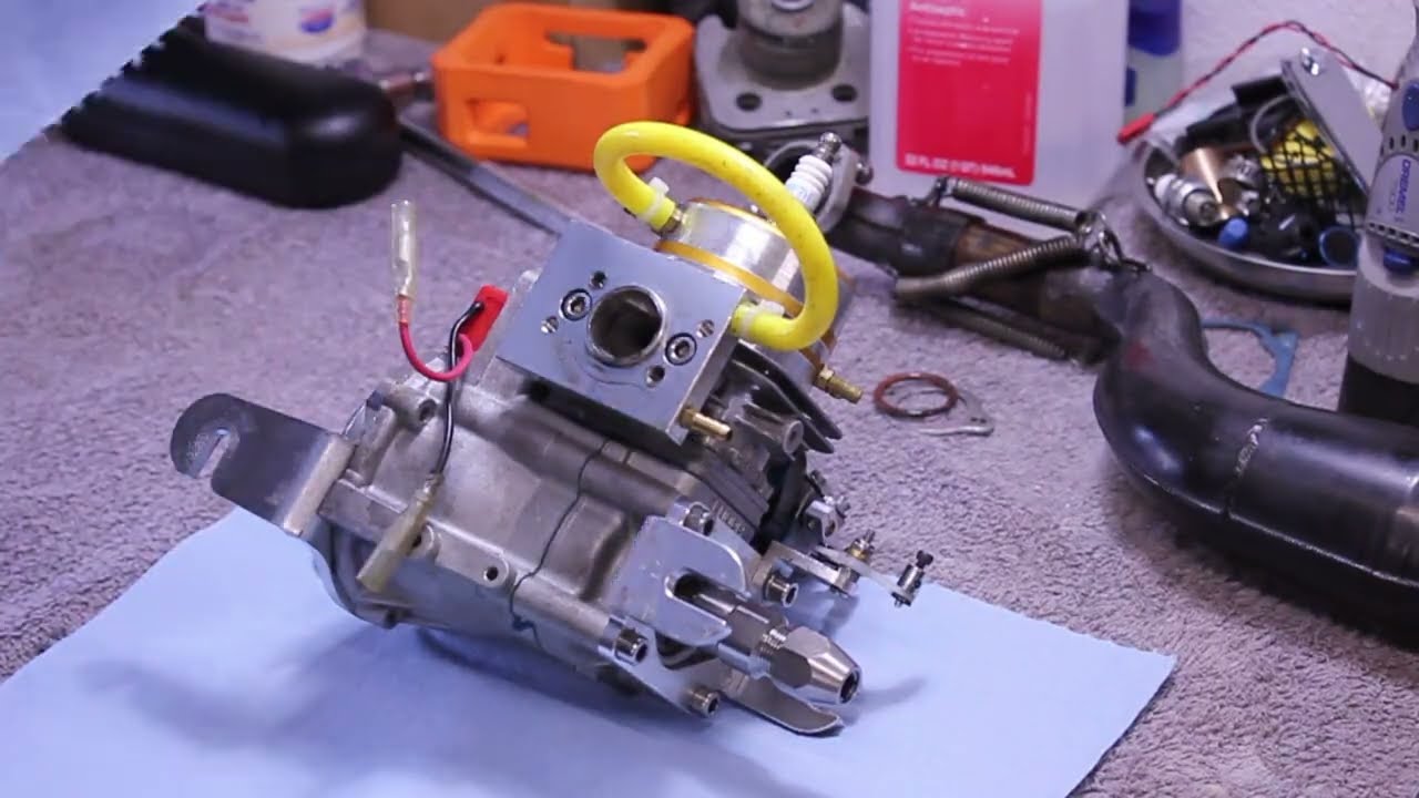 ZENOAH ENGINE  29.5CC   REMOVED FROM BANSHEE VENOMCC RACING