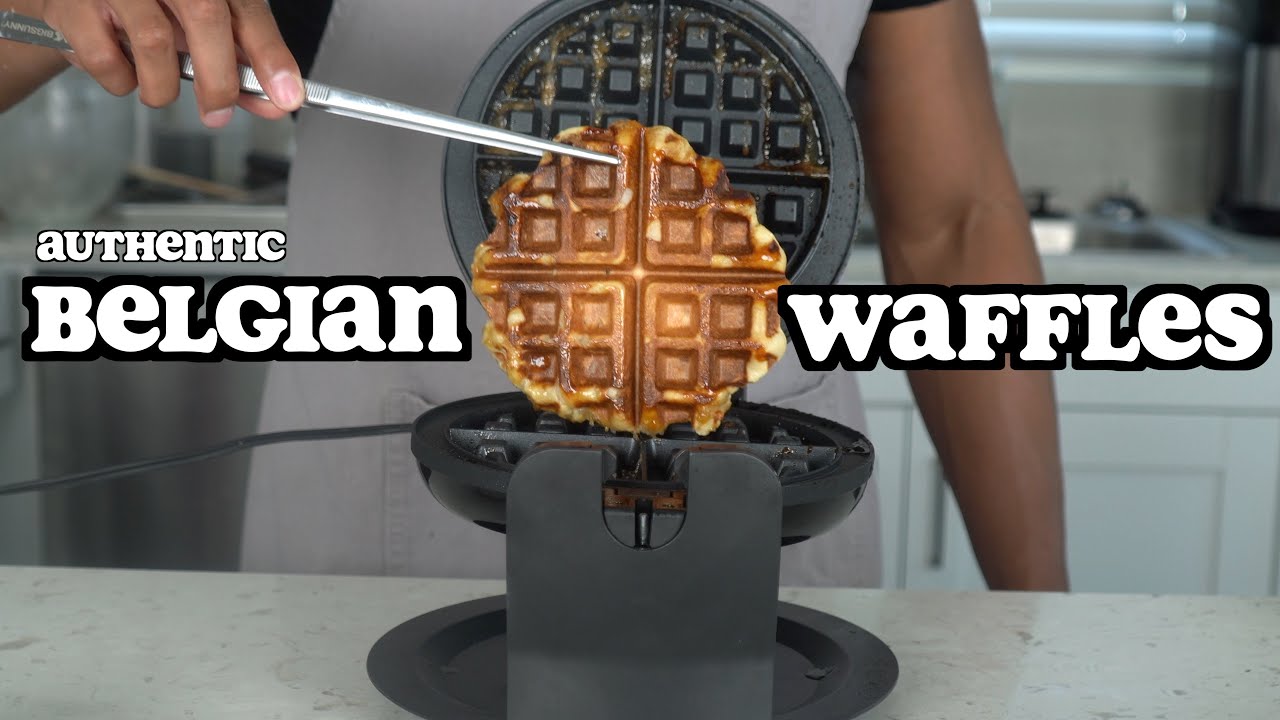 Authentic Belgian Leige Waffle Recipe | Best Waffles Ever
