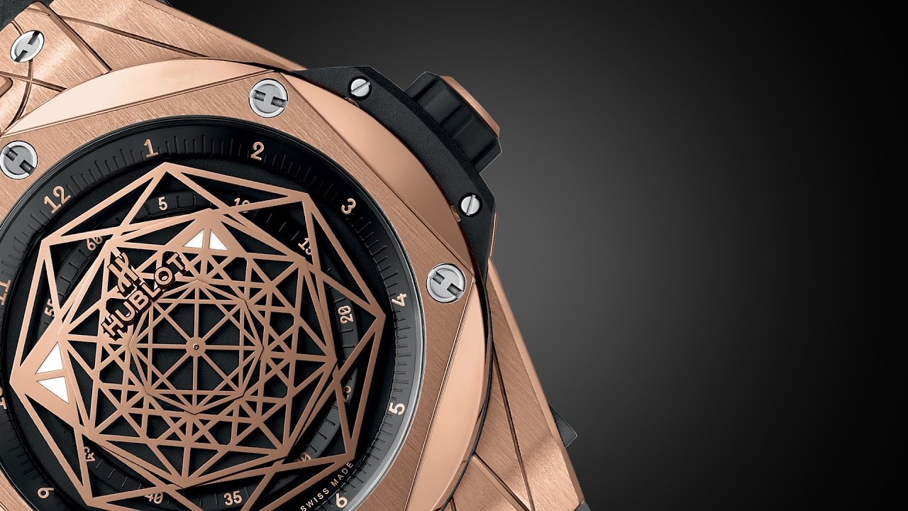 HUBLOT BIG BANG SANG BLEU KING GOLD