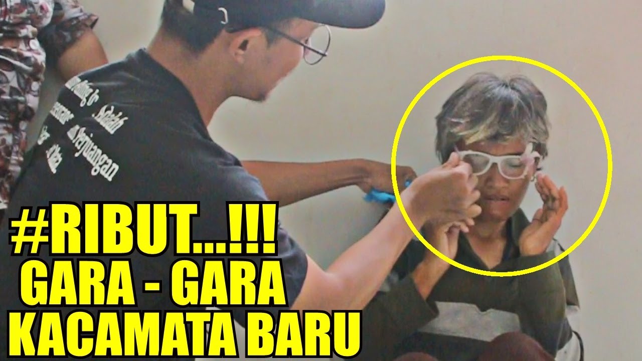 Jenguk Ibu Beiby di yayasan, riebut gara gara kacamata ngakak
