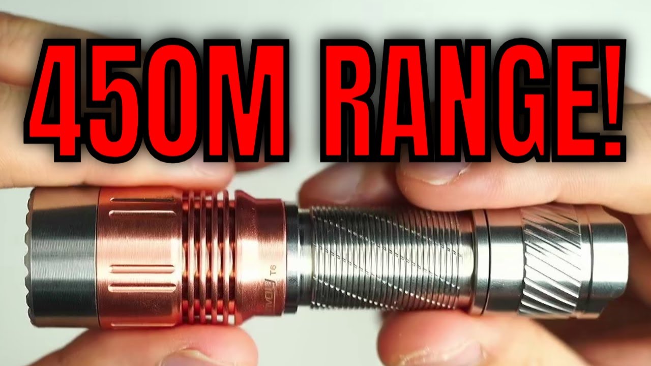 Ultimate Pocket Thrower? Convoy T6 Copper/Titanium (SFT-12)