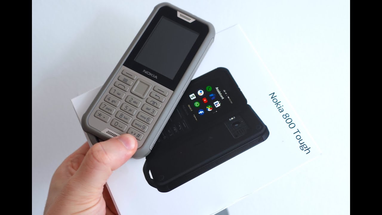 Nokia 800 4G unboxing