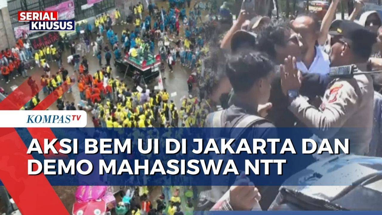 Aksi Demo: BEM UI Kritisi Jawaban Tuntutan Rakyat oleh DPR , Mahasiswa NTT Tolak Tunjangan DPRD